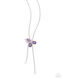 Paparazzi Necklace PREORDER - FLORAL Values - Purple