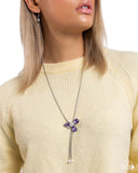 Paparazzi Necklace PREORDER - FLORAL Values - Purple