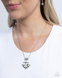 Paparazzi Necklace - Anchored Accent - Green