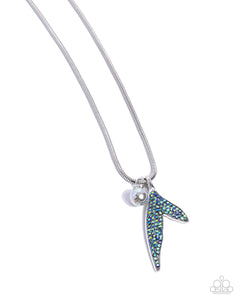 Paparazzi Necklace - Maiden Mermaid - Silver