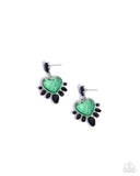 Paparazzi Earring -  Resort Radiance - Green