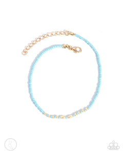 Paparazzi Anklet - Basic Brightness - Gold