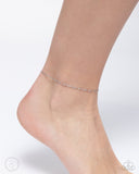 Paparazzi Anklet PREORDER - Savory Splendor - Silver