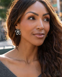 Paparazzi Earring - Blooming Belle - Black