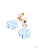 Paparazzi Earring PREORDER - Malibu Moderato - Blue