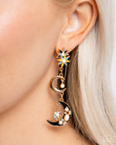 Paparazzi Earring - Stellar Serendipity - Gold