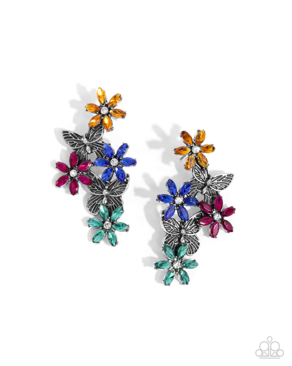 Paparazzi Earring - Aerial Award - Multi