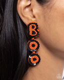 Paparazzi Earring - Halloween Bash - Orange