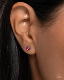 Paparazzi Earring PREORDER - Logical Light - Pink