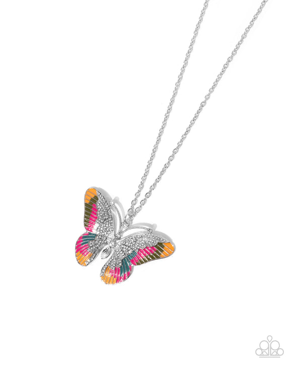 Paparazzi Necklace PREORDER - Papillon Pizzazz - Multi