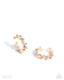 Paparazzi Earring - Laurel Limit - Gold