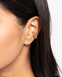Paparazzi Earring - Laurel Limit - Gold