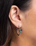 Paparazzi Earring - Butterfly Beginning - Blue
