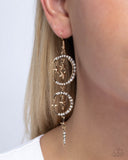 Paparazzi Earring - Celestial Cascade - Gold