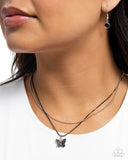 Paparazzi Necklace - Adorable Ascension - Black