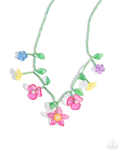 Paparazzi Necklace PREORDER - Gourmet Garden - Pink