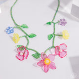 Paparazzi Necklace PREORDER - Gourmet Garden - Pink