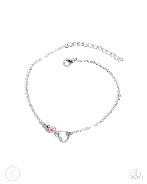 Paparazzi Anklet PREORDER - Affectionate Assertion - Pink