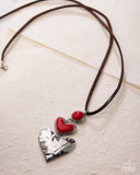 Paparazzi Necklace - Romantic Refuel - Red