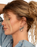 Paparazzi Earring - Howdy Hoedown - White LOP
