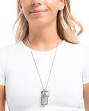Paparazzi Necklace - Heart of a Cowgirl - Blue