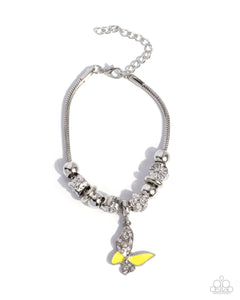 Paparazzi Bracelet PREORDER - Luminescent Landing - Yellow