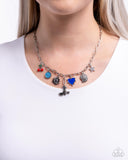 Paparazzi Necklace - Flying High - Blue