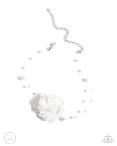 Paparazzi Necklace - Life is the Bubbles - Pink Choker