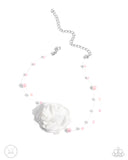 Paparazzi Necklace - Life is the Bubbles - Pink Choker