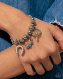 Paparazzi Bracelet - Graceful Godsend - White LOP