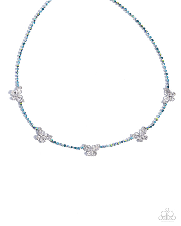 Paparazzi Necklace - FANCIFUL of Life - Blue