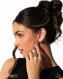 Paparazzi Ring - Blinding Brilliance - White