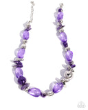 Paparazzi Necklace - Mutual Mirage - Purple