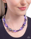 Paparazzi Necklace - Mutual Mirage - Purple