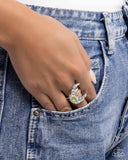 Paparazzi Ring - Lunar Leader - Green