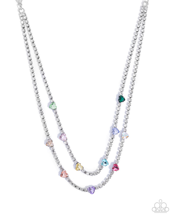 Paparazzi Necklace - Courting Closeness - Multi