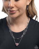 Paparazzi Necklace - Electric Energy - Pink