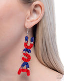Paparazzi Earring - Pampered Patriot - Multi