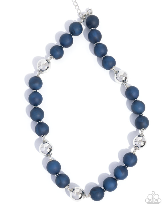 Paparazzi Necklace - Brilliant Ballroom - Blue