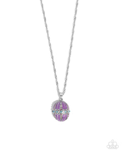 Paparazzi Necklace PREORDER - Fabergé Flair - Purple