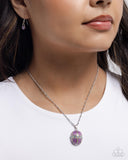 Paparazzi Necklace PREORDER - Fabergé Flair - Purple