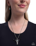 Paparazzi Necklace - Longhorn Legacy - Black