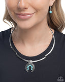 Paparazzi Necklace PREORDER - Smoldering Stones - Blue