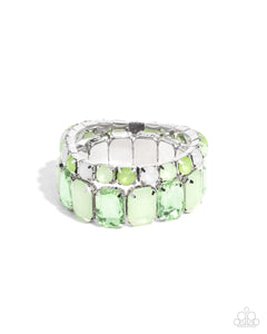 Paparazzi Bracelet PREORDER - Mismatched Mood - Green