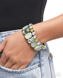 Paparazzi Bracelet PREORDER - Mismatched Mood - Green