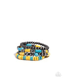 Paparazzi Bracelet - Adorably Abundant - Yellow