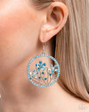 Paparazzi Earring - Basic Bouquet - Blue