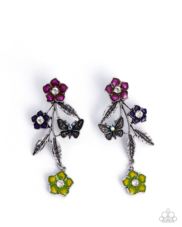 Paparazzi Earring - Whimsical Weekend - Multi
