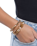 Paparazzi Bracelet - Malibu Minimalist - Brown