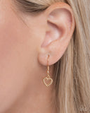 Paparazzi Necklace - Delightful Dog - Gold